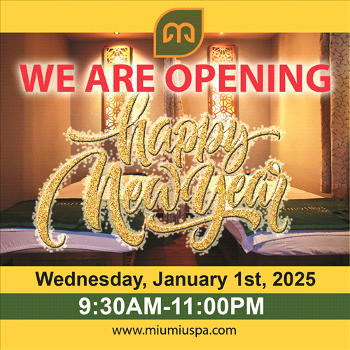 NEW YEAR OPENING ANNOUNCEMENT 2025