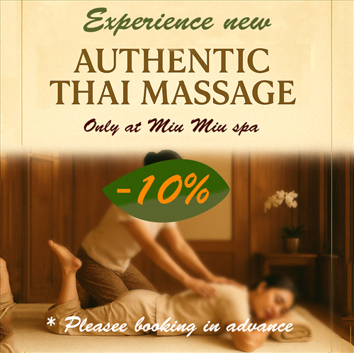 Experience the New Authentic Thai Massage at Miu Miu Spa!